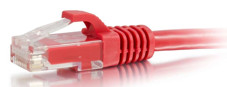 Patch cable - Cat 5e - Utp - Snagless - 3m - Red