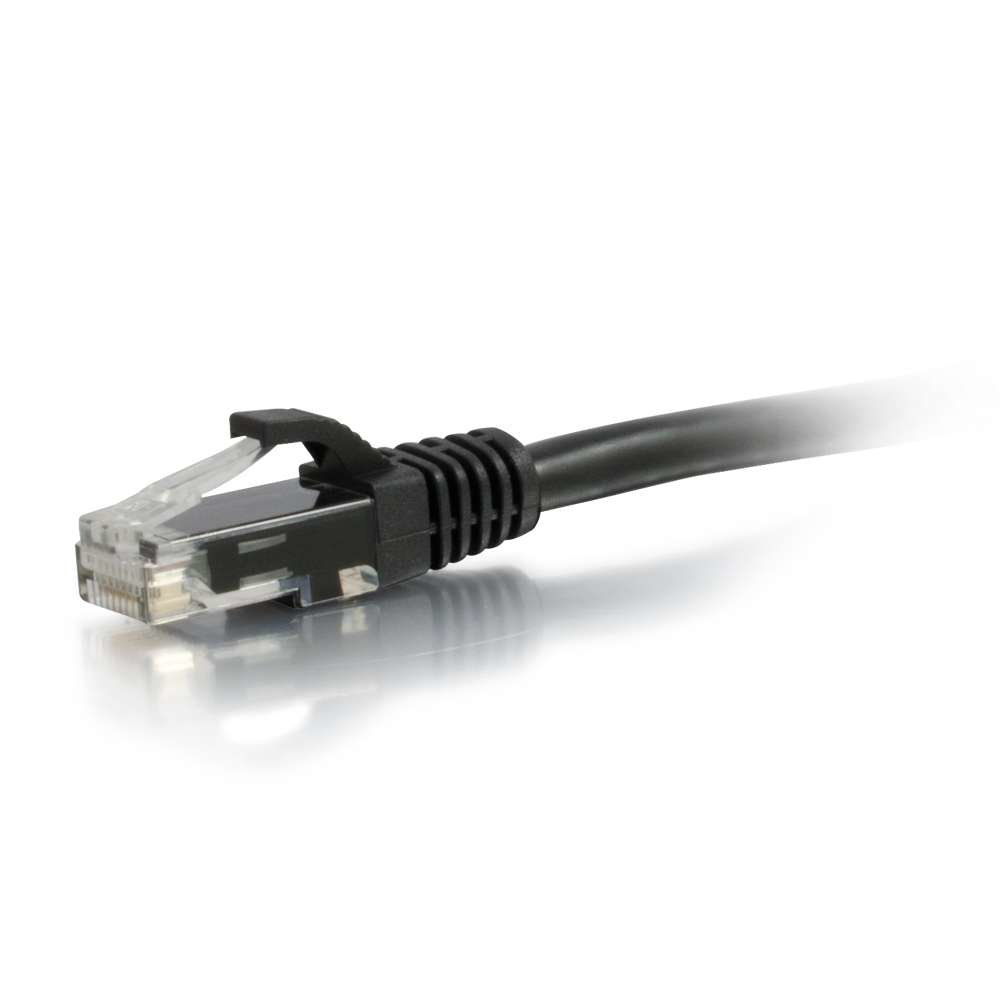 Patch cable - CAT6 - Utp - Snagless - 50cm - Black