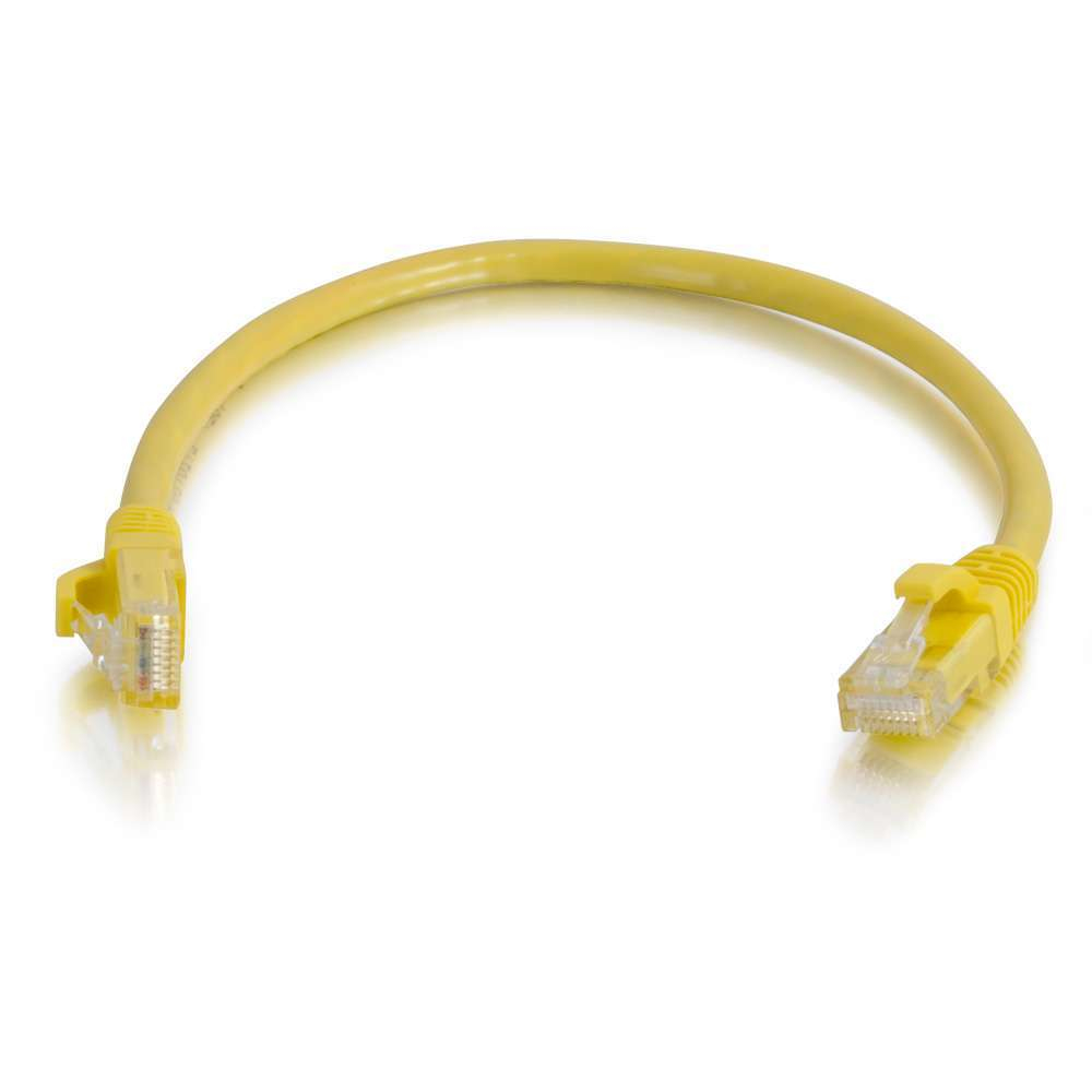 Patch cable - CAT6 - Utp - Snagless - 50cm - Yellow