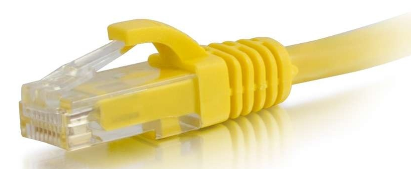 Patch cable - CAT6 - Utp - Snagless - 50cm - Yellow