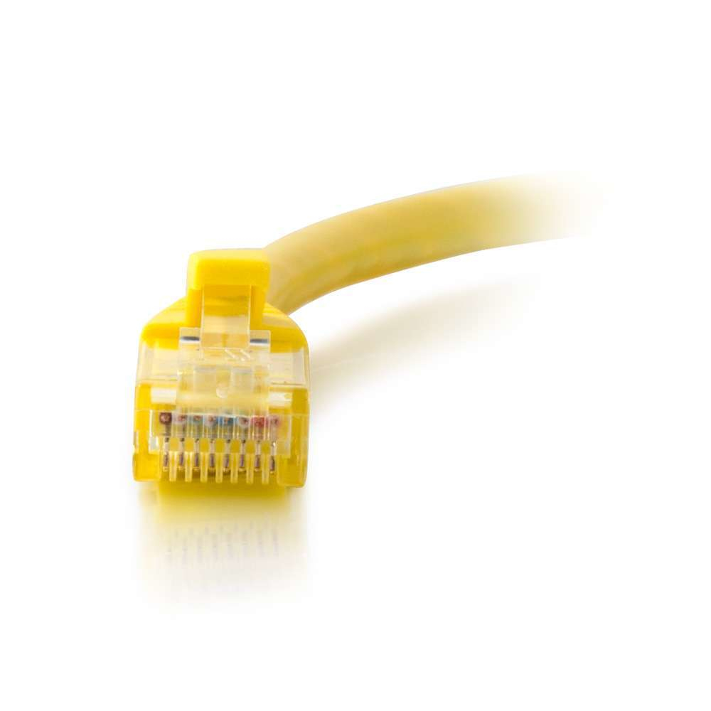Patch cable - CAT6 - Utp - Snagless - 1m - Yellow