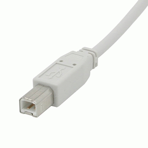 USB 2.0 A/b Cable White 1m