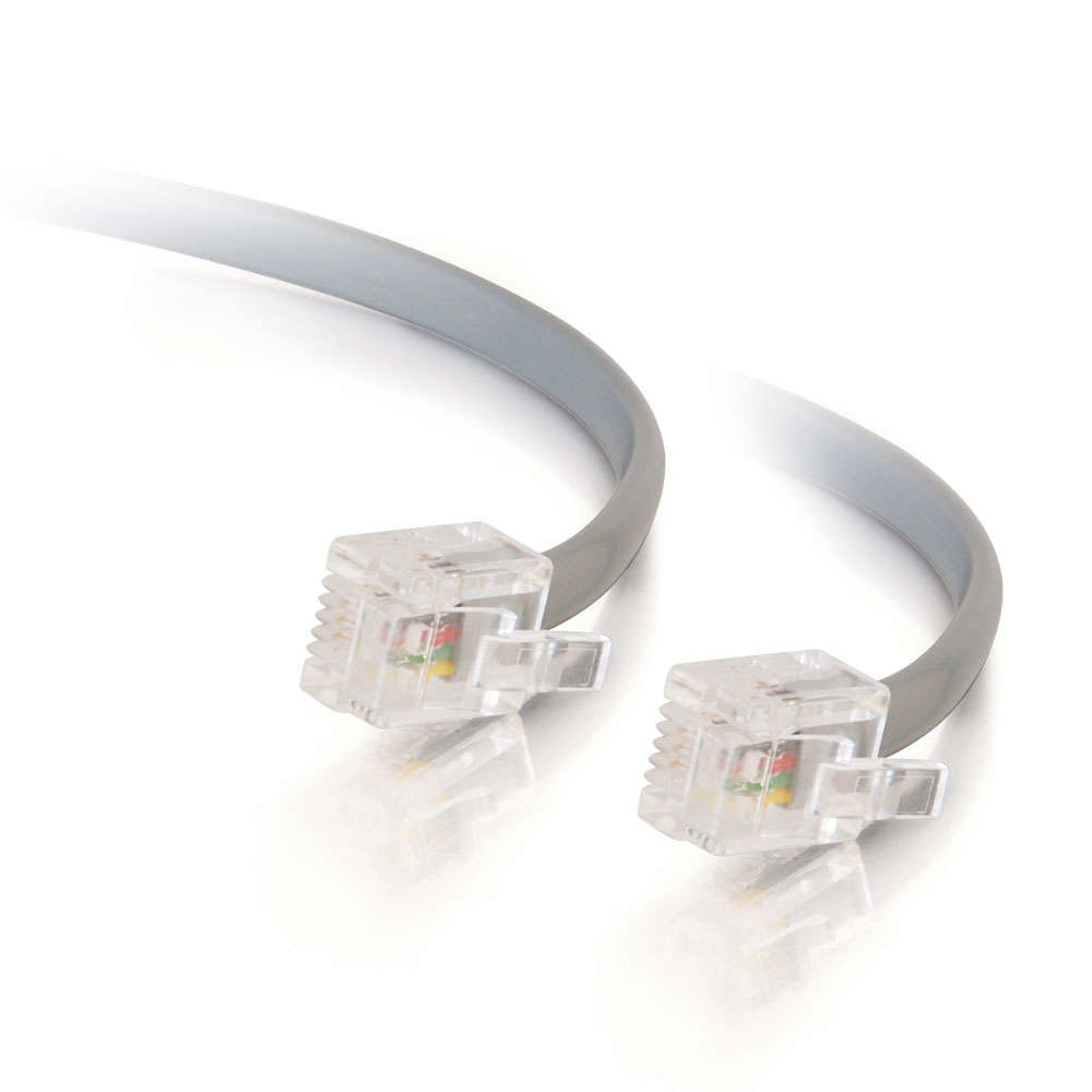 Rj11 6p4c Straight Modular Cable 3m
