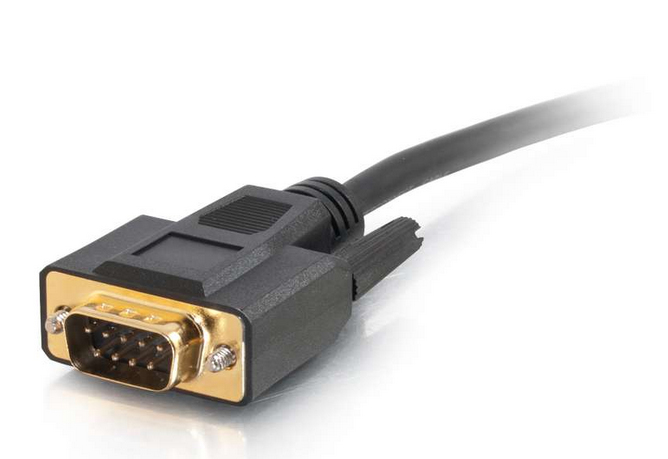 Velocity Db9 Male To 3.5mm Male Adapter Cable 50cm