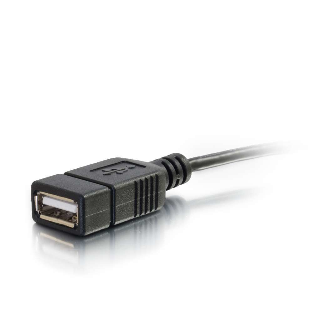 Mobile Device USB Micro-b To USB Device Otg Adapter Cable 15cm