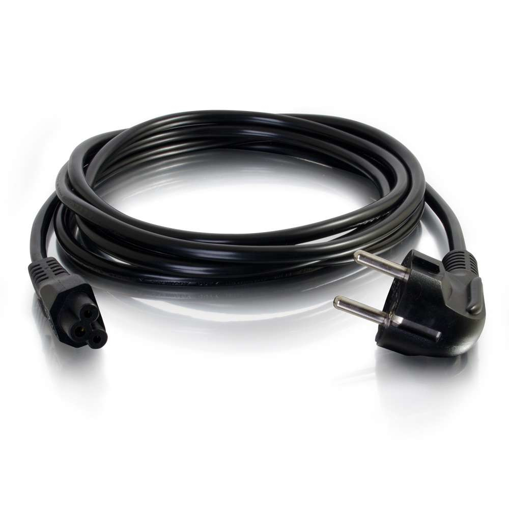 Power Cord Cee 7/7 To Iec 60320 C5 1m