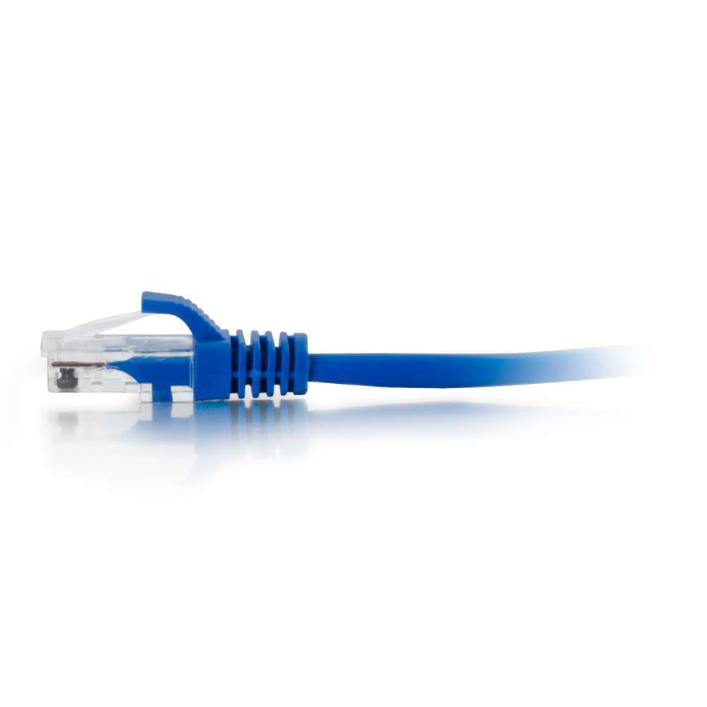 Patch cable - Cat 5e - Utp - Snagless - 30cm - Blue