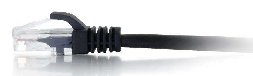 Patch cable - CAT6 - Utp - Snagless - 30cm - Black