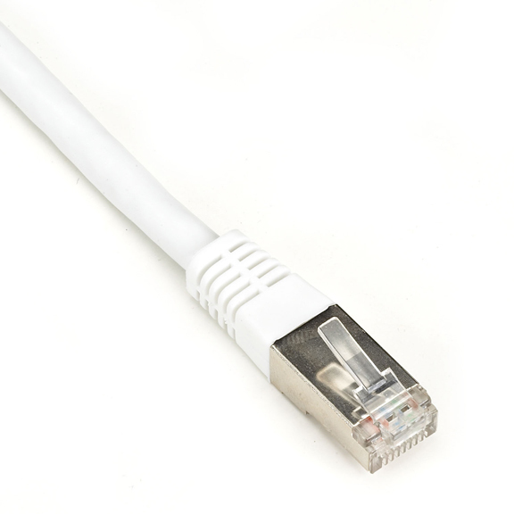 Patch cable - Cat 5e - Stp - Snagless - 50m - White