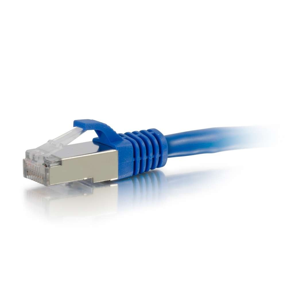 Patch cable - CAT6a - Stp - Snagless - 20m - Blue