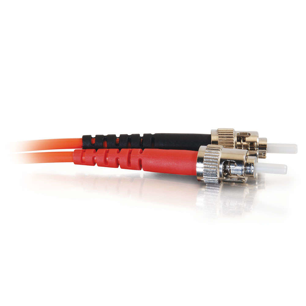 Fibre Optic Cable St-st 62.5/125 Om1 Duplex Multimode Pvc (lszh) Orange 15m