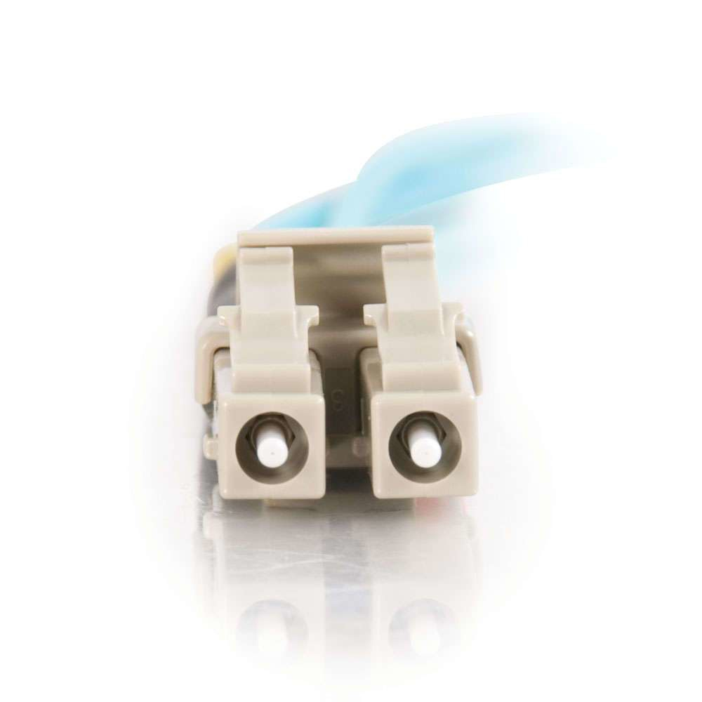 Fibre Optic Cable Lc-lc 10GB 50/125 Om3 Duplex Multimode Pvc (lszh) Blue 2m
