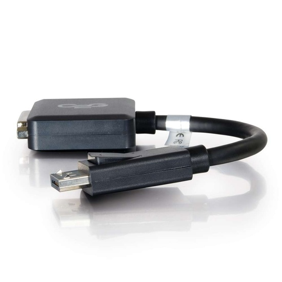 DisplayPort Male To Single Link DVI-d Female Adapter Converter Black 20cm