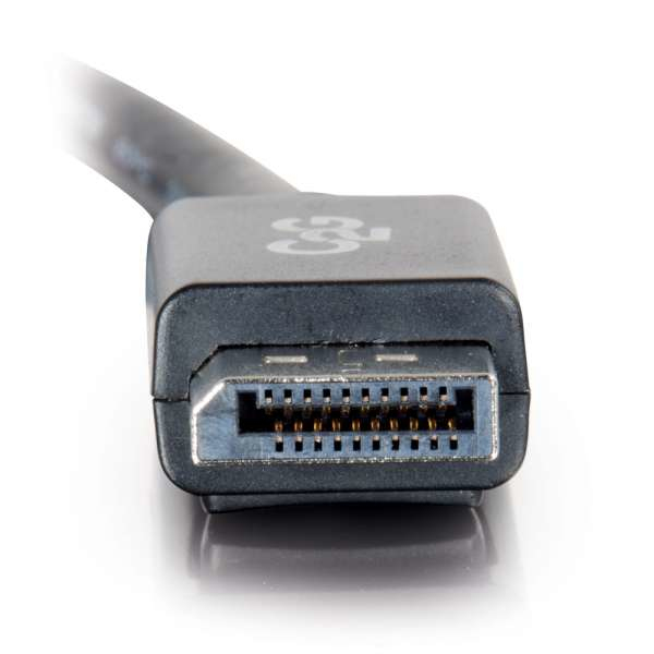 DisplayPort Cable With Latches M/m Black 10m