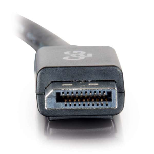 DisplayPort Cable With Latches M/m Black 10m