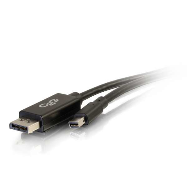 Mini DisplayPort To DisplayPort Adapter Cable M/m Black 2m