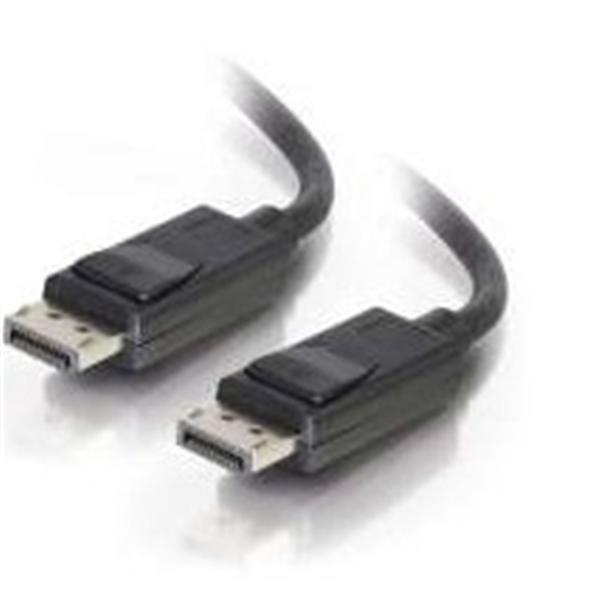 DisplayPort Cable With Latches M/m Black 7m