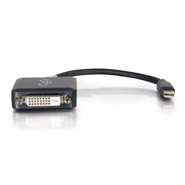 Mini DisplayPort M To DVI F Black 20cm