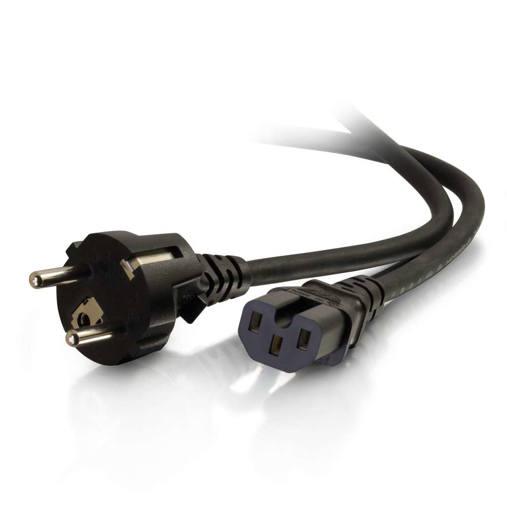Power Cord 2m Eu-cee 7/7 To C15