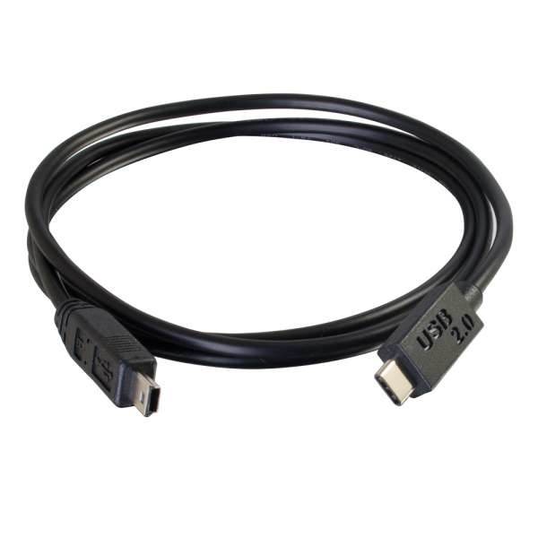 USB 2.0 Type C To Mini B 4m