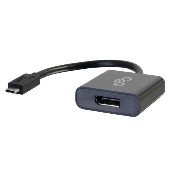 USB C To DisplayPort Adapter Black