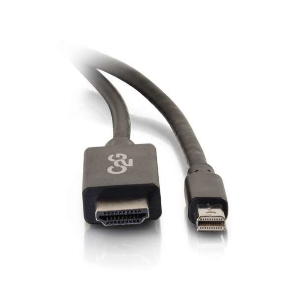 Mini DisplayPort Male To Hd Male Adapter Cable - Black 3m