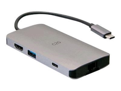 Mini Dock USB-C - HDMI / 2x USB 3.0 A / RJ-45 / SD Card Reader - 100W USB Power Delivery - 4K 30Hz