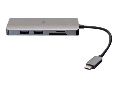 Mini Dock USB-C - HDMI / 2x USB 3.0 A / RJ-45 / SD Card Reader - 100W USB Power Delivery - 4K 30Hz