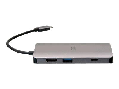 Mini Dock USB-C - HDMI / 2x USB 3.0 A / RJ-45 / SD Card Reader - 100W USB Power Delivery - 4K 30Hz