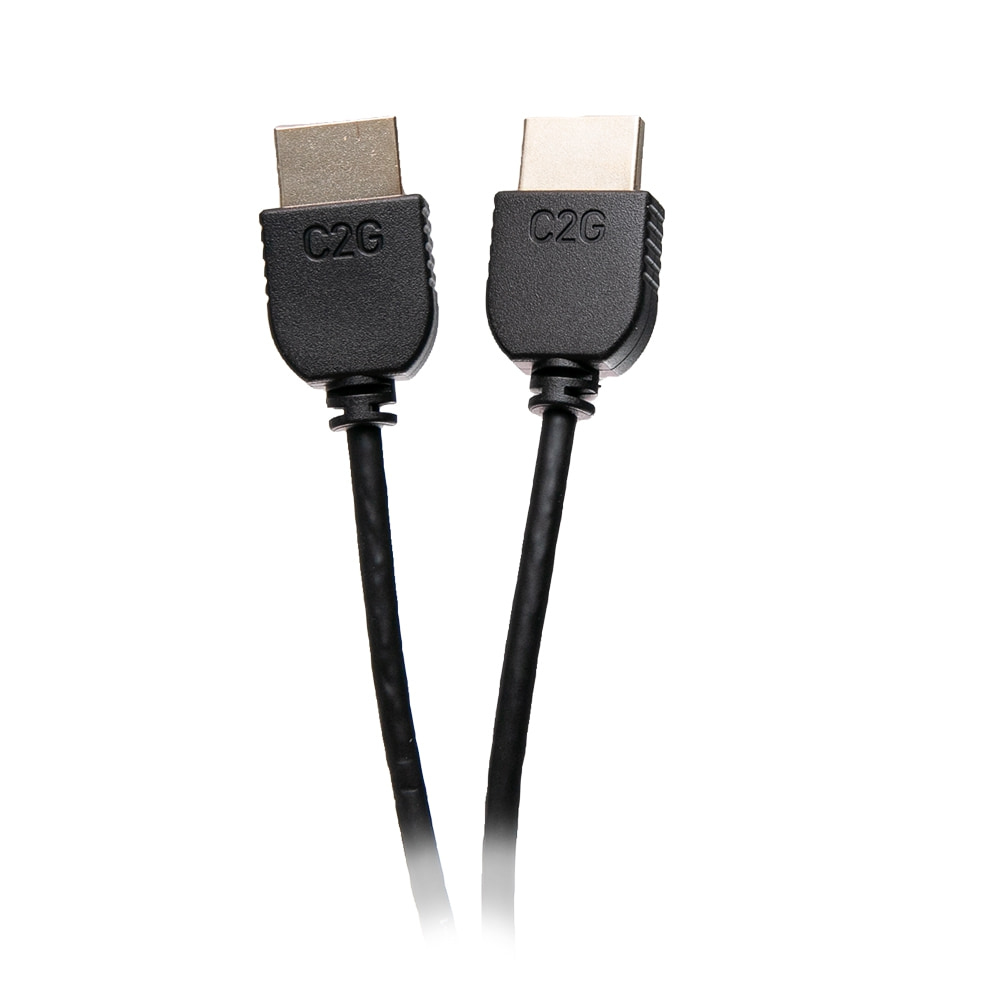 Flexible High Speed HDMI Cable with Low Profile Connectors - 4K 60Hz 60cm