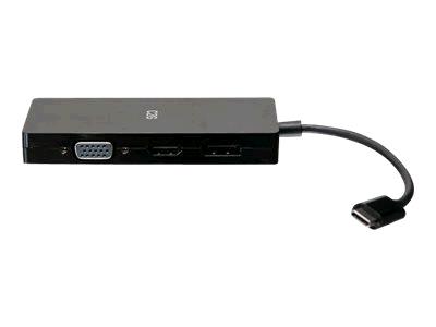 USB-C Multiport Adapter, 4-in-1 Video Adapter with HDMI, DP, DVI, VGA - 4K 60Hz