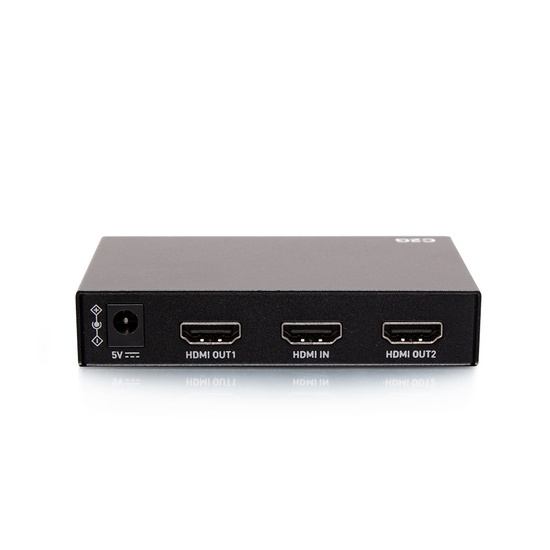 2-Port HDMI Distribution Amplifier Splitter - 4K 60Hz