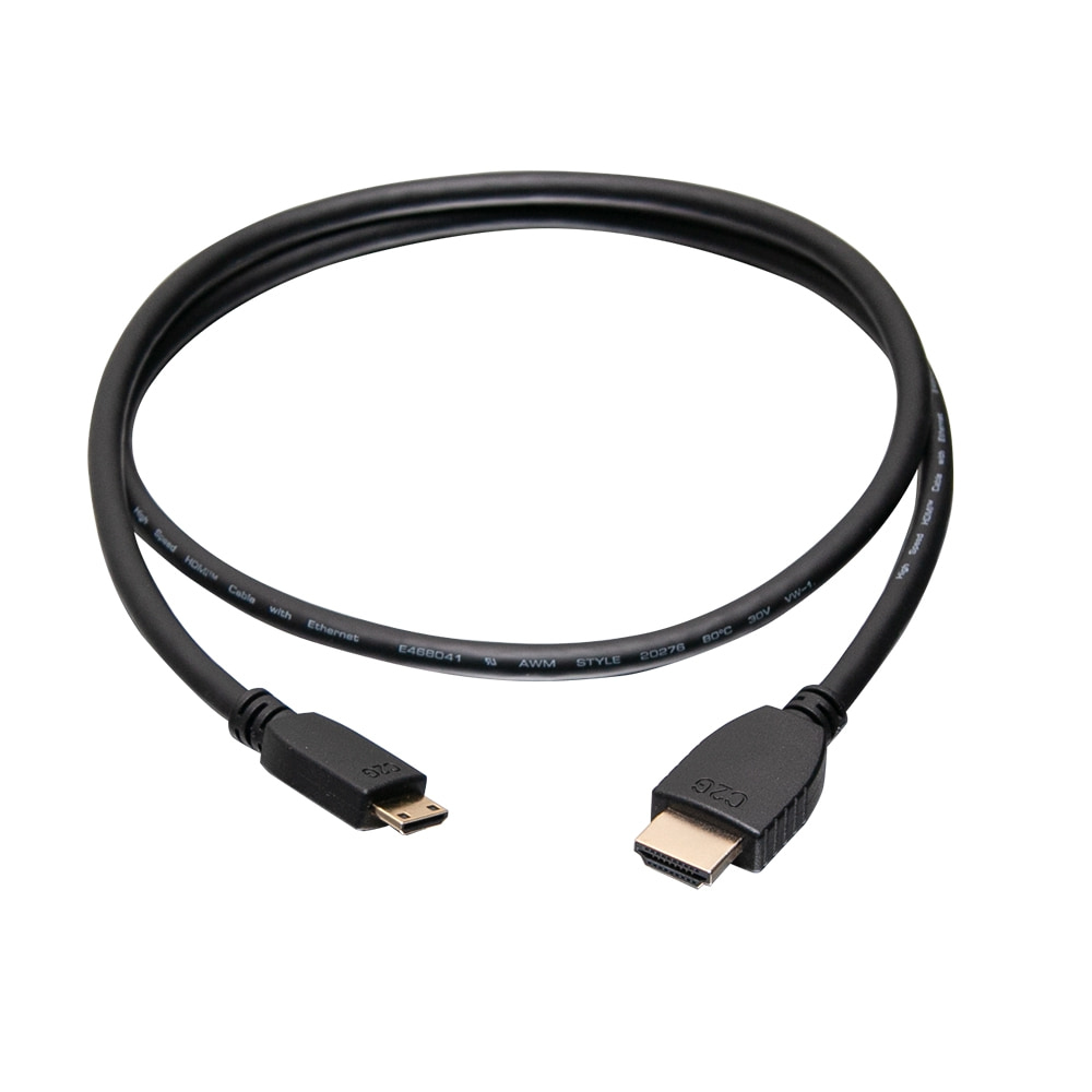 High Speed HDMI to Mini HDMI Cable with Ethernet 2m