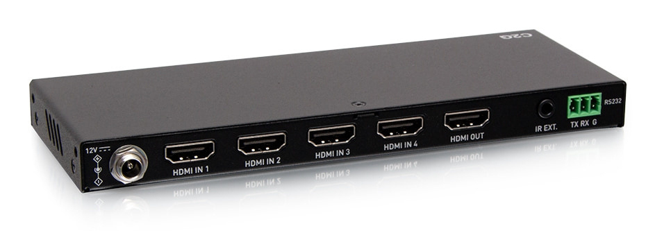 4-Port HDMI Switch - 4K 60Hz