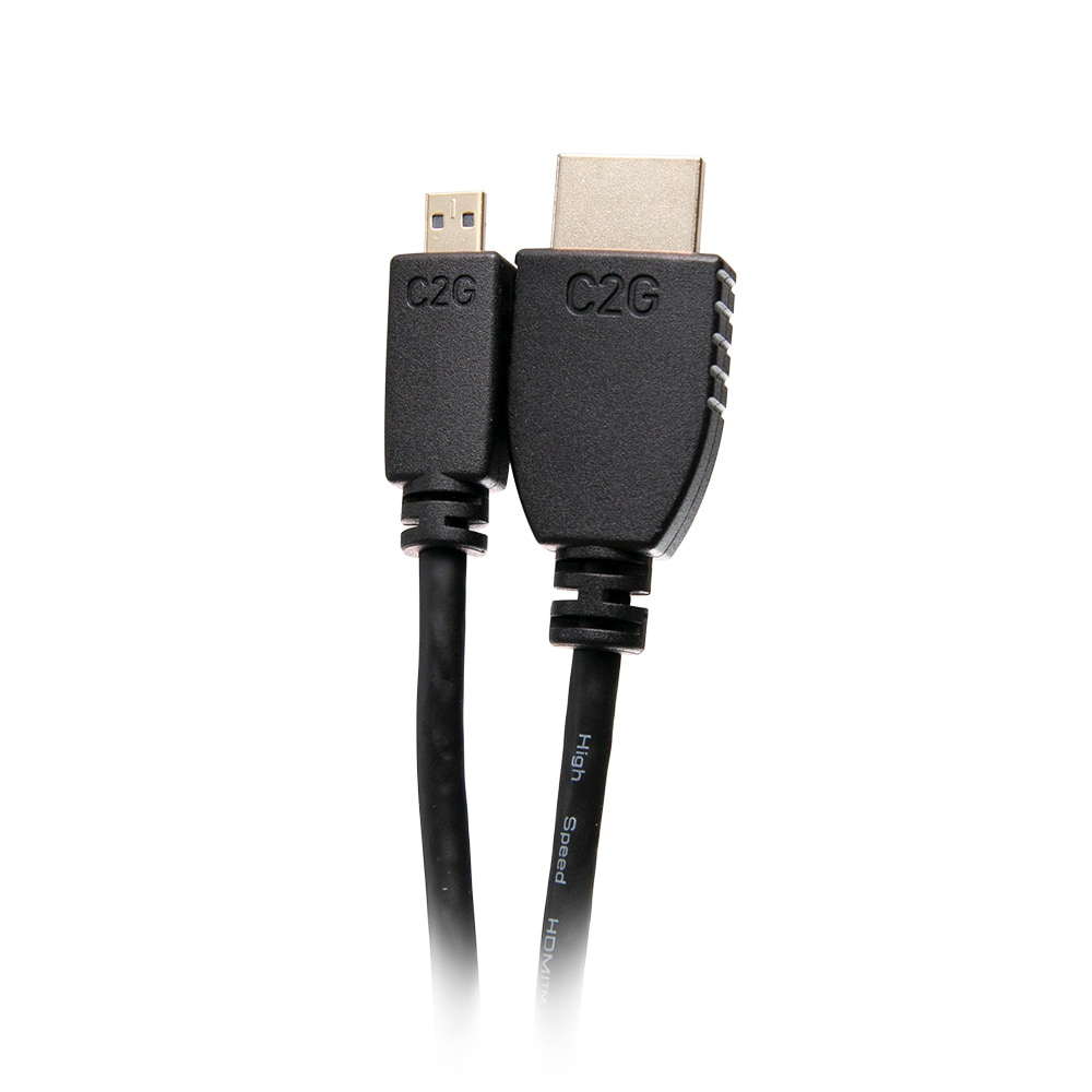 High Speed HDMI to Micro HDMI Cable with Ethernet 2m