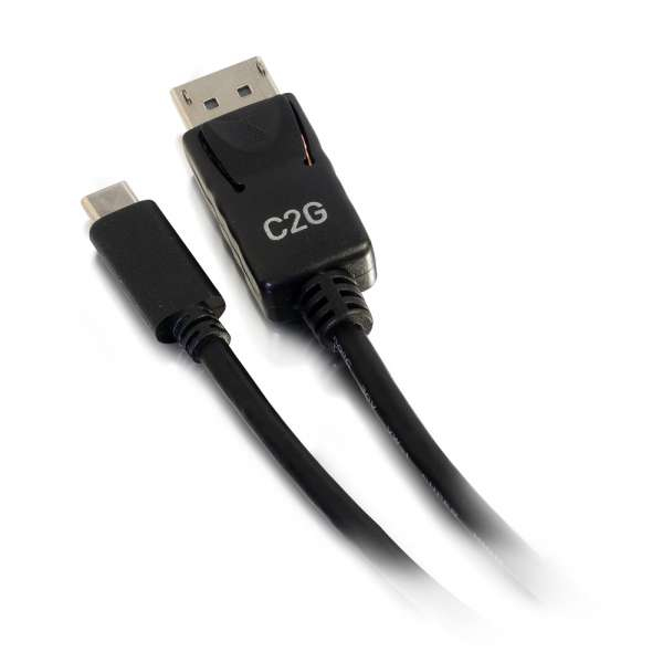 USB-C to DisplayPort Adapter Cable 4K 30Hz - Black 3.5m