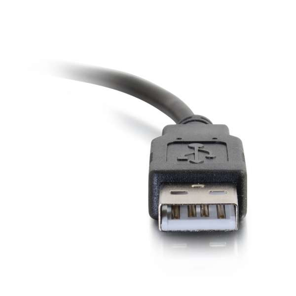 USB 2.0 USB-C to USB-A Cable M/M - Black 3.5m