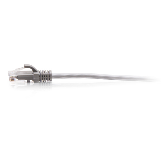 Patch cable Slim - CAT6a - UTP - Snagless - 30cm - Grey