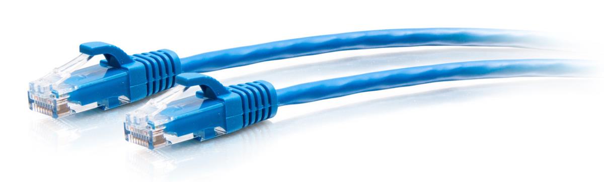 Patch cable Slim - CAT6a - UTP - Snagless - 6m - Blue