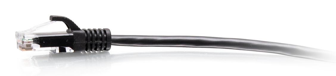 Patch cable Slim - CAT6a - UTP - Snagless - 60cm - Black