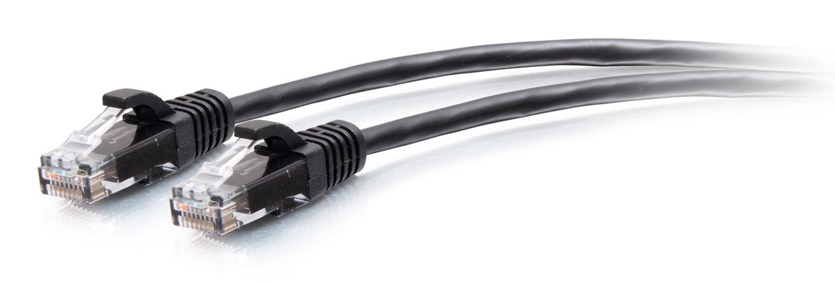 Patch cable Slim - CAT6a - UTP - Snagless - 1.5m - Black