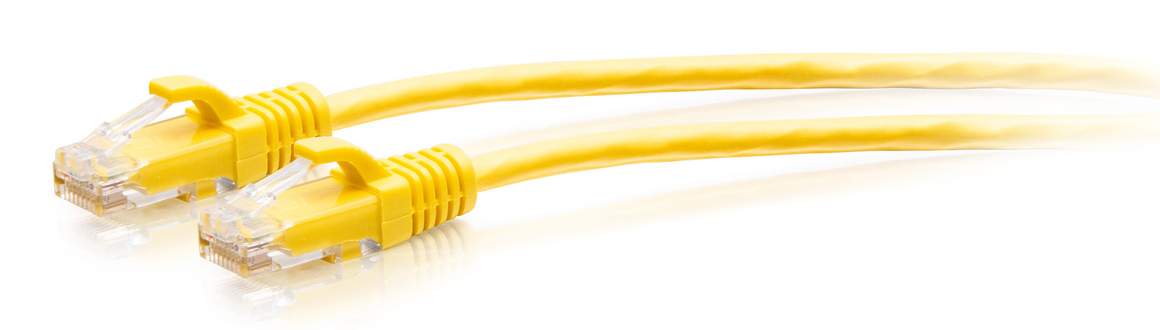 Patch cable Slim - CAT6a - UTP - Snagless - 1.5m - Yellow