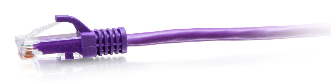 Patch cable Slim - CAT6a - UTP - Snagless - 7.5m - Purple