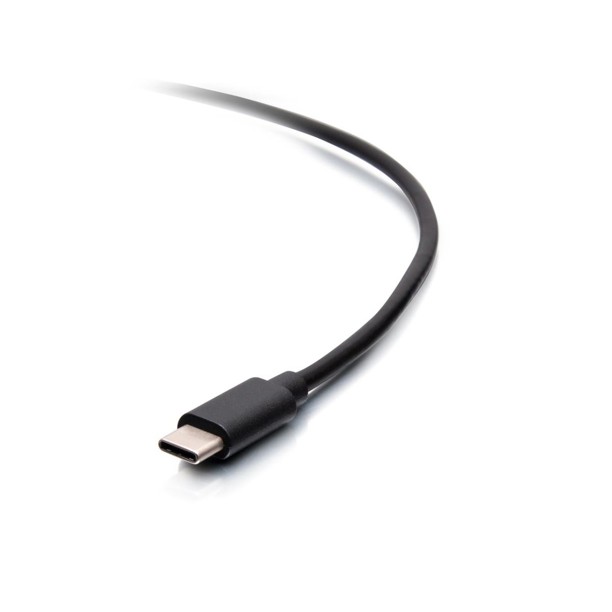 USB-C Male to Lightning Male Sync and Charging Cable - Black 3m