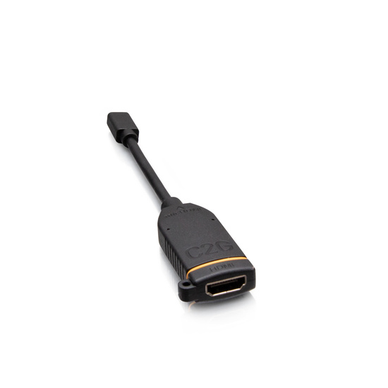 Micro HDMI to HDMI Dongle Adapter Converter for AV Adapter Ring