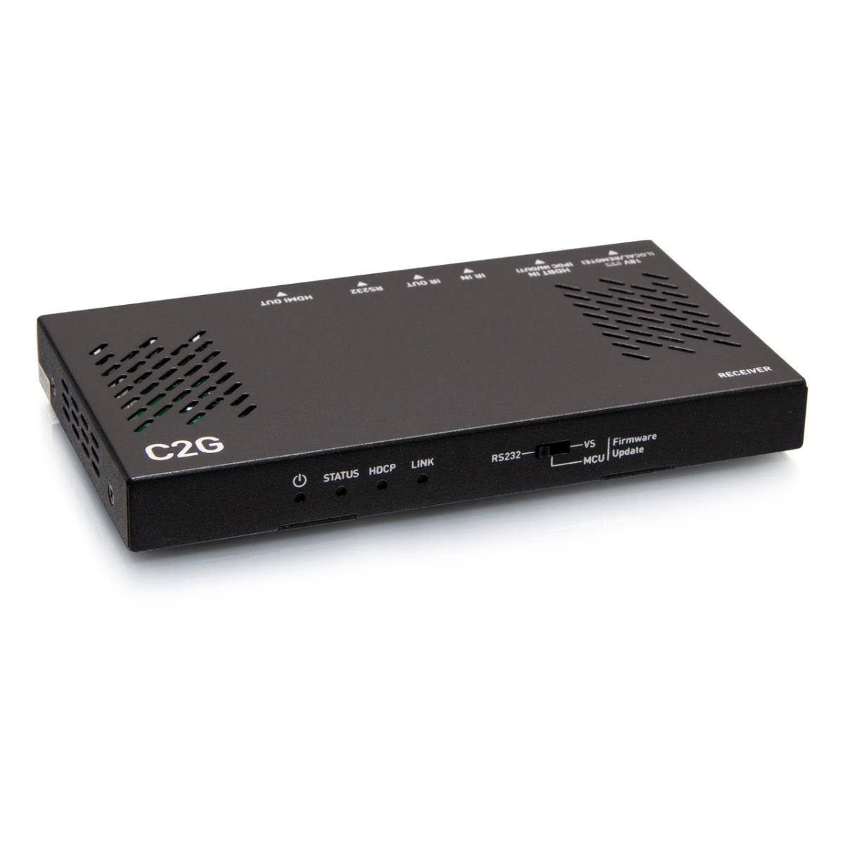 HDMI Ultra-Slim HDBaseT + RS232 And IR Over Cat Extender Box Receiver - 4K 60Hz