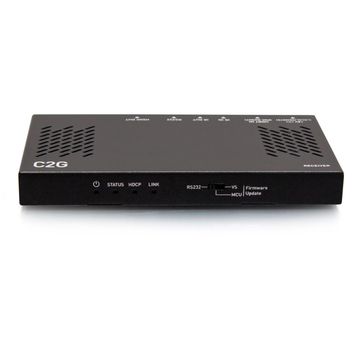 HDMI Ultra-Slim HDBaseT + RS232 And IR Over Cat Extender Box Receiver - 4K 60Hz