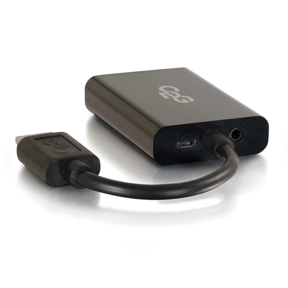 Adapter Converter Dongle - HDMI Male to VGA and Stereo Audio Female