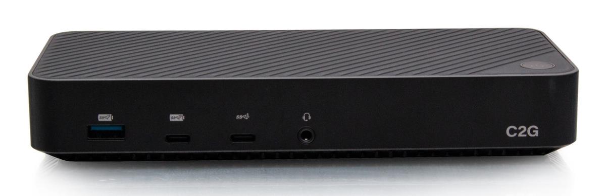 Dual 4k USB A and USB C Hybrid Dock 130w