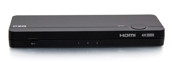 KVM Switch - USB-C/HDMI 3-Input Combo to HDMI 1-Output with Power Delivery - 4K 60Hz (TAA Compliant)